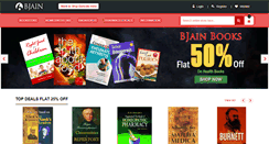 Desktop Screenshot of bjainbooks.com